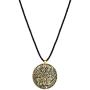Chengxun Moon Goddess Lotus Flower Evil Eye Amulet Charm Necklace Talisman Wiccan Jewelry