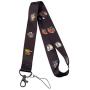 AKTAP Baby Cartoon Jewelry Gift for Baby Cartoon Fans Movie Inspired Neck Lanyard Strap for Keychains Keys Whistles Wallet ID Card Holder