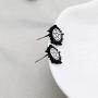 Supernatural Earring Pentacle Stud Winchester Inspired Jewelry Supernatural TV Show Fans Gift