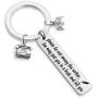 Writer Author Gift Please Do Not Annoy The Writer Keychain Writing Jewelry for Author Novelist Recorder(KR-annoy writer)