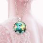 SEIRAA Lilo Stitch Necklace Stitch and Turtle Necklace Jewelry Ohana Jewelry Gift for Family