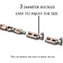 RainSo Womens Heart Design Pure Copper Health Magnetic Therapy Bracelets Pain Relief for Arthritis Adjustable with Gift Box RainSo Womens Heart Design Pure Copper Health Magnetic Therapy Bracelets Pain Relief for Arthritis Adjustable with Gift Box