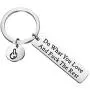 WSNANG Funny Inspirational Gift Do What You Love and Fuck The Rest Keychain Funny Proverbs Gift Friends Quotes Best Friend Appreciation Gift Friendship Jewelry