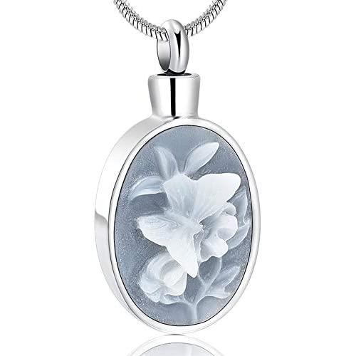 zeqingjw Butterfly Cremation Jewelry for Ashes Memorial Lockets Urn Necklace for Ashes Pendants Stainless Steel Keepsake Jewelry for Ashes