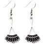 RBG Dissent Collar Earrings for Women Sterling Silver Dangle Drop Charms Jewelry Gifts for Fans of Ruth Bader Ginsburg
