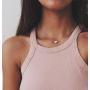 Osemind Heart Choker Necklace, Circle Choker Necklace, Star Choker Necklace, Gold Silver Dainty Choker Necklace for Women Girls Delicate Necklace Jewelry Gift