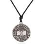 Ztuo Tree of Life World Tree Pendant Norse Vikings Runes Amulet Necklace Nordic Talisman