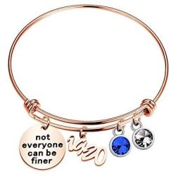 BAUNA 1920 Sorority Gifts ZPB Sorority Not Everyone Can Be Finer Bracelet Greek Sorority Jewellery Gift for Finer Women