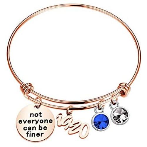 BAUNA 1920 Sorority Gifts ZPB Sorority Not Everyone Can Be Finer Bracelet Greek Sorority Jewellery Gift for Finer Women
