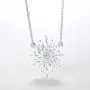 Carleen Sterling Silver Cubic Zirconia CZ Simulated Diamond Luxury Look Large Big Statement Snowflake Necklace Pendant Studs Earrings Jewelry For Women Girls Teens Carleen Sterling Silver Cubic Zirconia CZ Simulated Diamond Luxury Look Large Big Statement Snowflake Necklace Pendant Studs Earrings Jewelry For Women Girls Teens
