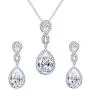 EVER FAITH Wedding 8-Shape Zircon Jewelry Set Austrian Crystal EVER FAITH Wedding 8-Shape Zircon Jewelry Set Austrian Crystal