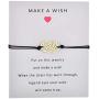 HUNO Friendship Bracelet with Wish Card Shell Pineapple Infinity Charm Bracelet for Friends Gifts Couple Jewelry 4Pcs/Pack