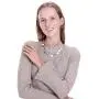 Collar Necklace for Women Polished Alloy Statement Necklace Fashion Jewelry Collar Necklace for Women Polished Alloy Statement Necklace Fashion Jewelry