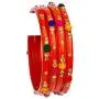 JDZ COLLECTION Indian Bangles Jewelry for Women Glass Bangles Flower Design Costume Matching Partywear Bangles Set 4pc Beautiful Bollywood Bangles JDZ COLLECTION Indian Bangles Jewelry for Women Glass Bangles Flower Design Costume Matching Partywear Bangles Set 4pc Beautiful Bollywood Bangles
