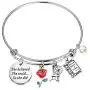 Sleeping Beauty Gift Once Upon A Time Fairy Tale Movie Theme Jewelry She Believed She Could So She Did Sleeping Beauty Charms Bracelet for Daughter Niece Best Friend Sleeping Beauty Gift Once Upon A Time Fairy Tale Movie Theme Jewelry She Believed She Could So She Did Sleeping Beauty Charms Bracelet for Daughter Niece Best Friend