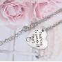 Luvalti Teaching is a Work of Heart Pendant Necklace - Teacher Appreciation Gift - Thank You Gifts