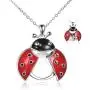 POPLYKE Ladybug/Penguin/Owl/Wolf/Butterfly Jewelry Gifts Sterling Silver Cute Ladybug/Penguin/Owl Locket Necklace That Holds Pictures for Women Girls POPLYKE Ladybug/Penguin/Owl/Wolf/Butterfly Jewelry Gifts Sterling Silver Cute Ladybug/Penguin/Owl Locket Necklace That Holds Pictures for Women Girls
