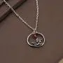 CENWA Beauty and The Beast Inspired Rose Necklace Enchanted Rose Inspired Necklace Beauty Fairy Tale Necklace