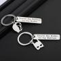 ENSIANTH You’re Robin to My Batman Keychain Set Batman Inspired Gift for BFF