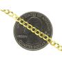 Nuragold 10k Yellow Gold 3mm Solid Cuban Curb Link Chain Pendant Necklace, Mens Womens Lobster Lock 16'' 18'' 20'' 22'' 24'' 26'' 28'' 30''