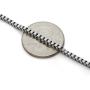 316L Stainless Steel 2.5 MM Box Chain 16'' - 36''
