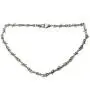 Silver Wire Chains Necklace for Men Women Hip Hop Punk Gothic Thorns Choker Jewelry for Boys