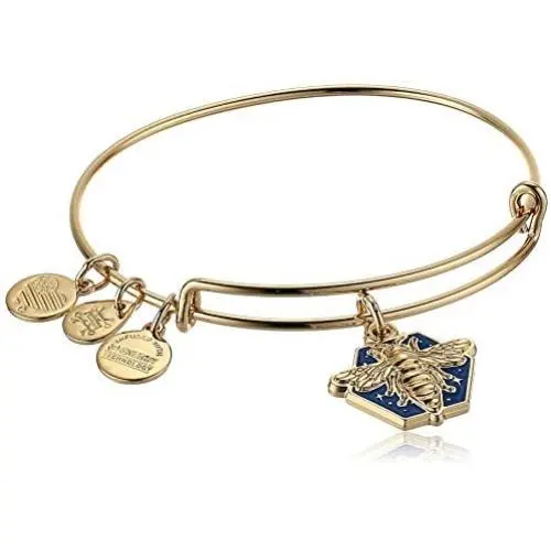 Alex and Ani Color Infusion Honey Bee EWB, Shiny Gold, One Size Alex and Ani Color Infusion Honey Bee EWB, Shiny Gold, One Size