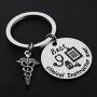 ENSIANTH Clinical Instructor Gift Best Clinical Instructor Ever Keychain Clinical Nursing Instructor Gift Nurse Graduation Gift