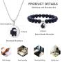 COLOYAN Among Us Color Necklace Bracelets Jewelry Set Among us Game Charm Beads Bracelets and Pendant Necklace for Strategy Casual Game Lovers