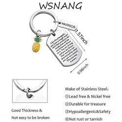 WSNANG IVF Pineapple Gift This IVF Journey is Yours Keychain IVF Infertility Warrior Jewelry IVF Encouragement Gift for Infertility Mom