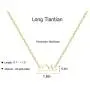 Best Friend Necklaces for 2 Dainty Bar Neckalce Elephant Love Knot Mountain Lock Necklace Jewelry Gifts for Women