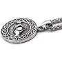 GUNGNEER Stainless Steel Celtic Knot Claddagh Friendship Endless Love Pendant Chain Necklace Eternal Jewelry Men Women GUNGNEER Stainless Steel Celtic Knot Claddagh Friendship Endless Love Pendant Chain Necklace Eternal Jewelry Men Women