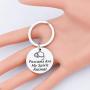 CENWA Funny Possum Gift Opossum Lover Gift Possums are My Spirit Animal Keychain Wildlife Rescue Gift Opossum Mom Gift