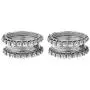 Efulgenz Boho Vintage Antique Gypsy Tribal Indian Oxidized Silver Plated Crystal Bracelets Bangle Set Jewelry Efulgenz Boho Vintage Antique Gypsy Tribal Indian Oxidized Silver Plated Crystal Bracelets Bangle Set Jewelry