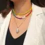 YBMYCM Rainbow Bead Necklace - Boho Tiny Beaded Choker Necklace Jewelry Gifts for Women YBMYCM Rainbow Bead Necklace - Boho Tiny Beaded Choker Necklace Jewelry Gifts for Women