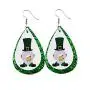 6 Pairs Gnome Faux Leather Dangle Earrings Set Green Teardrop Lightweight Drop Earrings for Women Girls St Patricks Day Party Jewelry Gift 6 Pairs Gnome Faux Leather Dangle Earrings Set Green Teardrop Lightweight Drop Earrings for Women Girls St Patricks Day Party Jewelry Gift