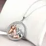 POPKIMI Horse Gifts for Girls Sterling Silver Horse Necklace for Women Birthday Gifts for Horse Lovers POPKIMI Horse Gifts for Girls Sterling Silver Horse Necklace for Women Birthday Gifts for Horse Lovers