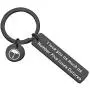 ENSIANTH The Umbrella Academy Inspired Gift I Love You As Much As Number Five Loves Dolores Black Keychain Number 5 Fans Gift ENSIANTH The Umbrella Academy Inspired Gift I Love You As Much As Number Five Loves Dolores Black Keychain Number 5 Fans Gift