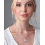 BB Becker Wherever Sterling Silver Necklace - Girlfriend/Wife, Gift for Her, Always In My Heart, Jewelry for Her, Birthday Relationship, Romantic, Friendship, Anniversary Gifts