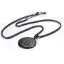 U7 Coin Medal Pendant Stainless Steel 18K Gold Plated Bitcoin Jewelry Digital Cryptocurrency Blockchain Bitcoin Necklaces