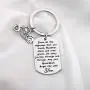 FUSTMW Car Owner Gift Drive Safe Keychain May Your Guardian Angel Ride With You Car Lover Gift FUSTMW Car Owner Gift Drive Safe Keychain May Your Guardian Angel Ride With You Car Lover Gift