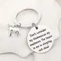 SEIRAA Wolf Charm Keychain Dont Consider My Kindness As My Weakness Inspirational Gifts for Wolf Lover SEIRAA Wolf Charm Keychain Dont Consider My Kindness As My Weakness Inspirational Gifts for Wolf Lover