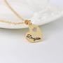 Luvalti “Daughter” Heart Pendant Necklace - Personalized Jewelry Gift - Makes The Perfect