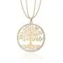Ouran Long Chain Necklace for Women,Celtic Tree of Life Pendant Necklace Gold and Silver Necklace CZ Crystal Ouran Long Chain Necklace for Women,Celtic Tree of Life Pendant Necklace Gold and Silver Necklace CZ Crystal