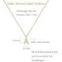 Scaleer 18K Gold Plated Cubic Zirconia Initial Necklace Tiny Letter Necklace Personalized Monogram Name Necklace for Women Girls Scaleer 18K Gold Plated Cubic Zirconia Initial Necklace Tiny Letter Necklace Personalized Monogram Name Necklace for Women Girls