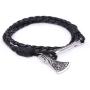 fishhook Wicca Norse Viking Celtic Knot Trinity Valknut Talisman Rune Axe Symbol Bracelet