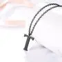 PROSTEEL Stainless Steel/Sterling Silver Initial Name Necklace, A to Z Initial Letter Personalized Necklaces for Men Women, Gold/Silver/Black Tone, 16''/20'' Adjustable, Come Gift Box