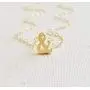 YINLIN Dainty Gold Silver Symbol Ampersand Necklace YINLIN Dainty Gold Silver Symbol Ampersand Necklace