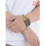Alilang Womens Bronze Tone Jurassic Dinosaur Reptile Dragon Claw Talon Cuff Bangle Bracelet