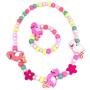 Elesa Miracle Little Girl Kids Unicorn Owl Flamingo Woodland Necklace Bracelet Set